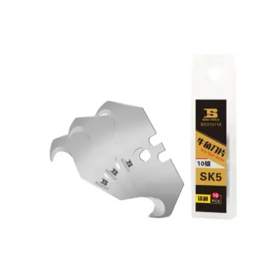 Hộp Lưỡi Dao Cắt Gọt Dạng Sừng Trâu 50×19 mm Bosi BS310119