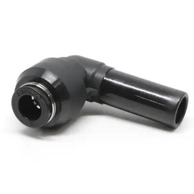 Đầu Nối Nhanh Khí Nén Giữa Ống Khí Và Fitting Dạng Nối Giảm Cong 90° Pisco PLGJ12-8