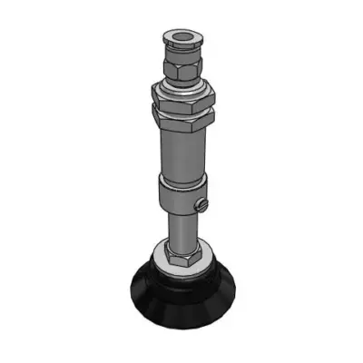 Bộ Nấm Hút Chân Không Và Giá Đỡ, Cao Su Nitrile Chịu Dầu, O.D 40 mm, Pisco VPC40-20KNH-6J