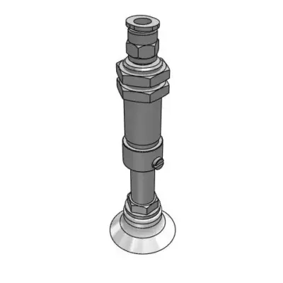Bộ Nấm Hút Chân Không Và Giá Đỡ, Cao Su Silicone, O.D 30 mm, Pisco VPC30-20AS-6J