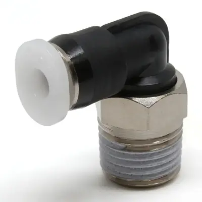 Đầu Nối Nhanh Khí Nén Dạng Cong 90° Ren Ngoài Pisco PL1/8-N1MU