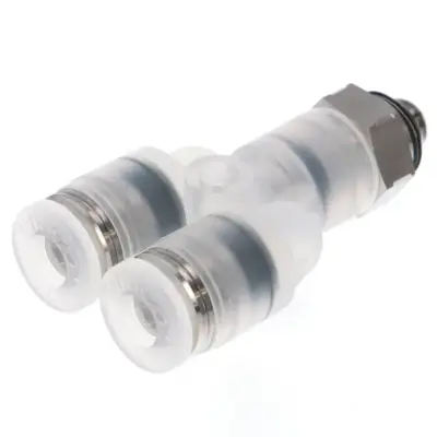 Đầu Nối Nhanh Khí Nén Dạng Chữ Y Ren Ngoài Pisco PPX4-M3SUS