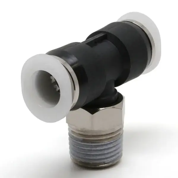 Đầu Nối Nhanh Khí Nén Dạng Chữ T Ren Ngoài Pisco PB1/4-N1MU