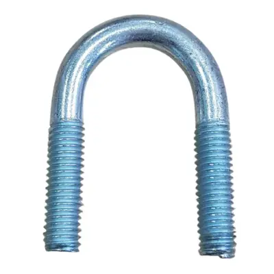 Cùm U Thép SS400 Mạ Kẽm DN20 M6 x 27mm