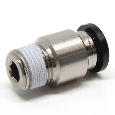 Đầu Nối Nhanh Khí Nén Dạng Thẳng Ren Ngoài Pisco POC10-02-C