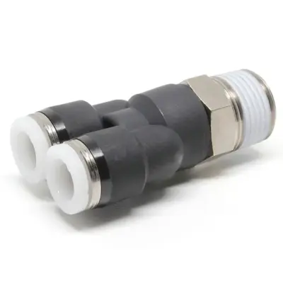Đầu Nối Nhanh Khí Nén Dạng Chữ Y Ren Ngoài Pisco PX5/16-03W