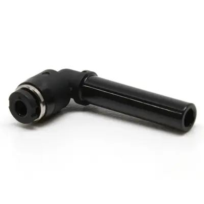 Đầu Nối Nhanh Khí Nén Giữa Ống Khí Và Fitting Dạng Nối Giảm Cong 90° Pisco PLGJ4-2MW