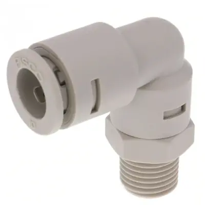Đầu Nối Nhanh Khí Nén Dạng Cong 90° Ren Ngoài Pisco APL10-02-TP-C