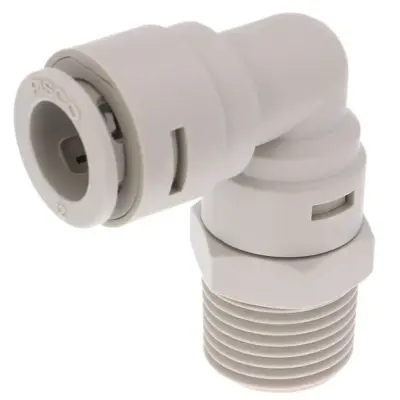 Đầu Nối Nhanh Khí Nén Dạng Cong 90° Ren Ngoài Pisco APL12-04-E-TP-C