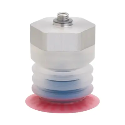 Bộ Nấm Hút Chân Không Và Giá Đỡ Ngành Bao Bì, Silicone, O.D 40 mm, Pisco VPE40PBS23-M14-FF